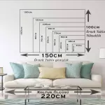 Décoration murale sur toile femme bohème