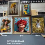 Décoration murale sur toile femme bohème